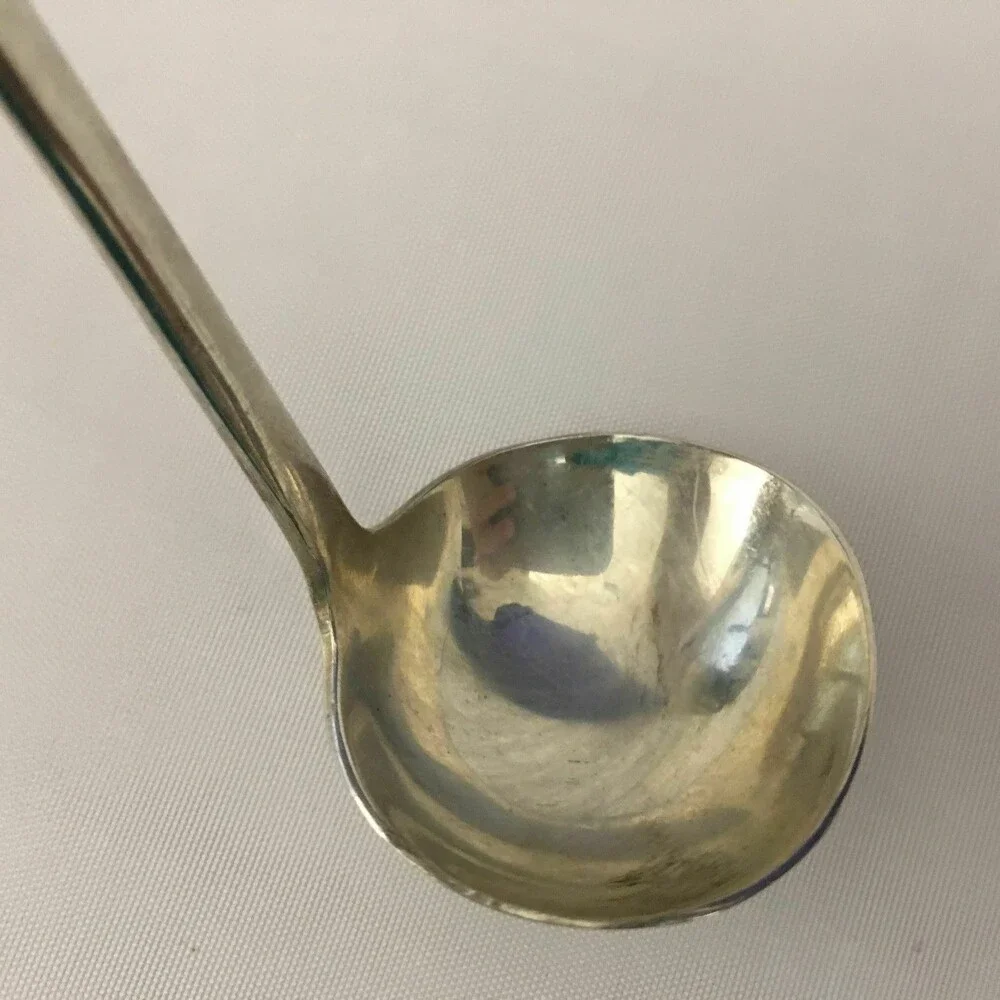 National Silver‎ Co Silver Plate Gravy Ladle Spoon